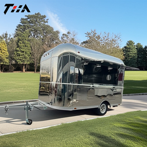 Nouveau camion de nourriture ou repas rapides cuisine mobile remorque de nourriture remorque de glace café nourriture bus chariot de pizza - Product Image 1