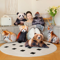 Peluche Super Douce Animaux de la Forêt 31-50cm Rembourrée Coton PP Anti-Stress pour Enfants & Adolescents Cadeau de Noël