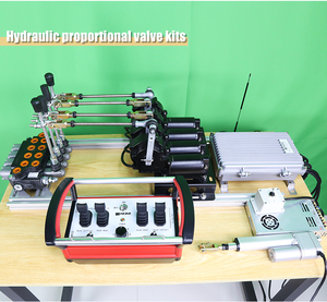 Joystick Directional Van 4 đòn bẩy Xe Tải Cẩu đài phát thanh thông minh điều khiển từ xa Bộ dụng cụ - Product Image 3