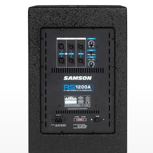 Système audio de scène Samson Rs1200a, caisson de basses actif de 12 pouces, pour spectacles itinérants et répétitions de groupes - Product Image 3