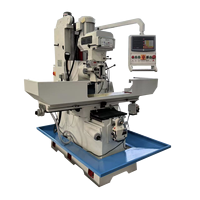 Fraiseuse verticale à tête fixe à vitesse variable en continu et haute précision avec système de commande CNC