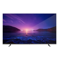 TV Pintar FPD 55-Inci 4K UHD dengan Google TV Built-in Cast untuk HDR 10 MEMC Kabinet Hitam Refresh Rate 60Hz