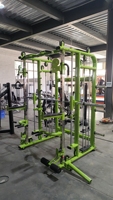 Machine Smith multifonctionnelle Freeman avec système de câbles croisés et pile de poids, rack Smith tout-en-un et Power Cage