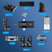 Échantillon Gratuit NEEXXT F11-2 Double Micro-Cravate Universel pour Tablettes, Vlog, Studio Live, Mini Microphone Professionnel