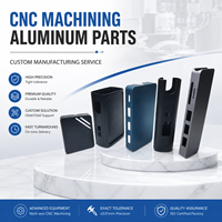 Boîtier électronique en acier inoxydable et alliage d'aluminium usiné CNC sur mesure OEM, fraisage CNC, brochage, pièces CNC anodisées