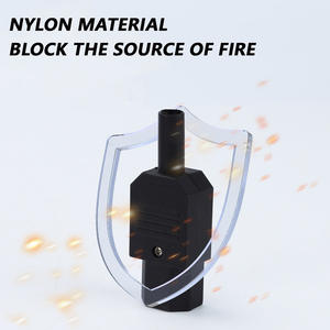 10A 250 В черный IEC C13 C14 гнездовой разъем питания 3-контактный разъем переменного тока c13 штекер - Product Image 4