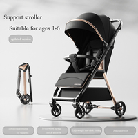 Poussette bébé légère et facile à plier poussette compacte et légère poussette de voyage portable