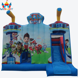 WINWAYTOYS Château gonflable commercial pour adultes en PVC pour grand saut toboggan aquatique combiné <500kg - Product Image 4