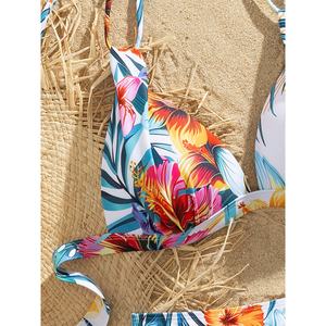 Nuevo Conjunto de Micro Bikini Brasileño Personalizado al por Mayor para Mujer 2025, Traje de Baño Triangular con Push-Up y Mini Micro Sling Estampado - Product Image 3