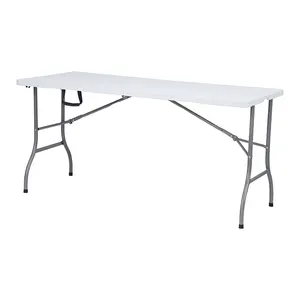 Juego <span class=keywords><strong>de</strong></span> 6 sillas <span class=keywords><strong>de</strong></span> 10 plazas, elevador multifuncional, diseño acrílico, <span class=keywords><strong>mesa</strong></span> <span class=keywords><strong>de</strong></span> <span class=keywords><strong>comedor</strong></span> plegable <span class=keywords><strong>de</strong></span> plástico y sillas, mesas para fiestas - Product Image 2