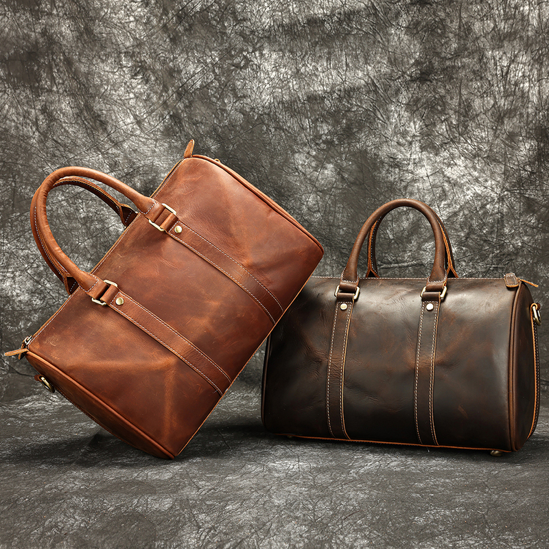 MARRANT Full Grain Leather Travel Bag