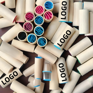 Tùy Chỉnh Hút Phụ Kiện Biểu Tượng Tùy Chỉnh Gỗ Lọc Mẹo Bằng Gỗ Thuốc Lá Mẹo Hút Lọc Mẹo Thẳng Lỗ Với Giấy Bên Trong - Product Image 2