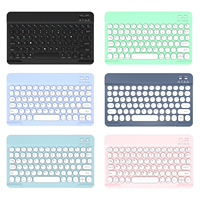 Yeni Akıllı Kablosuz Tam Boy Mekanik Klavye Kılıfı Ultra İnce Tasarım Dökülmeye Dayanıklı USB-C A9 Plus iPad 11 İnç 7-RGB Arkadan Aydınlatmalı
