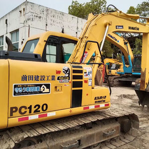 Komatsu รถตักตีนตะขาบใช้ PC120-6ญี่ปุ่นสภาพดีเวลาทำงานต่ำกว่ารวมถึงปั๊มเครื่องยนต์หลักแบริ่งมอเตอร์ - Product Image 1