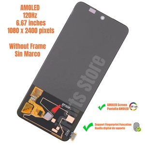 Écran de remplacement IParts neuf pour <span class=keywords><strong>Realme</strong></span> 12+ Plus 5G RMX3867, écran tactile AMOLED 120Hz avec numériseur et châssis, original - Product Image 2