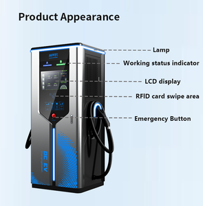 Station <span class=keywords><strong>de</strong></span> recharge électrique intelligente 20kW-360kW pour voitures commerciales, montée au sol avec recharge d'urgence sur les autoroutes - Product Image 2