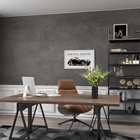 Revêtement mural en PVC ORON, papier peint 3D auto-adhésif, imitation ciment, vinyle imperméable, papier peint auto-adhésif pour murs, chambre à coucher