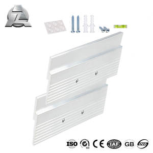 <span class=keywords><strong>4</strong></span> pouces 102mm 500pcs Système de suspension de taquet <span class=keywords><strong>m</strong></span>étallique pour montage mural - Product Image 2