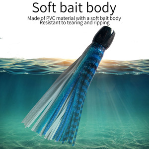 Señuelo de resina para pesca de pulpo y calamar en aguas medianas, para pesca en agua salada, señuelo de arrastre, señuelo de pesca al aire libre YJGJ158 - Product Image 4