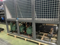 Système de refroidissement par air pour chambre froide extérieure, unité de condensation sur rack