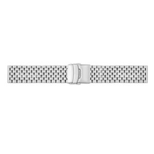 Maenwvo Vintage 20mm Elastic Stainless Steel Watch <b>Strap</b> Luxury Butterfly Clasp 20cm Band Collection Eco-Friendly Fashion - Product Image 1