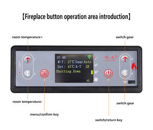 Estufa de Pellet de madera con desenfoque automático de 108KW, <span class=keywords><strong>chimenea</strong></span> independiente de acero <span class=keywords><strong>para</strong></span> radiador de taller, suelo radiante independiente - Product Image 6