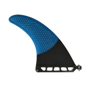 Aileron central de surf simple en fibre de carbone nid d'abeille UPSURF 9 pouces - Product Image 3