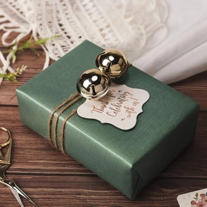 Custom Eco-Friendly Recyclable Metallized Gold Art <b>Paper</b> Gift <b>Wrap</b> <b>Roll</b> Double-Sided Coated PE for Craft Digital Printing 120GSM - Product Image 6