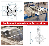 Matriz Superior de Punzonado para Prensa Plegadora de Acero 42CrMo DUMACNC, Herramienta Personalizada OEM/ODM, Jiangsu, China