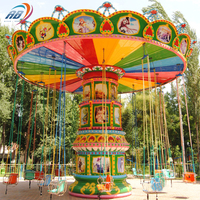 Meilleur Prix Personnalisé Luna Park Vente Chaude Manèges de Parc d'Attractions Extérieur Équipement de Manèges Chaise Volante Rotative