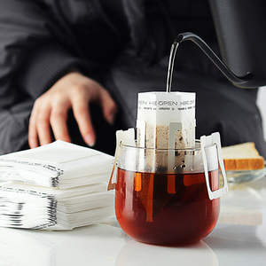 새로운 디자인 친환경 작은 드립 커피 필터 백 빈 카페 드립 백 필터 교수형 귀 브루 커피 백 - Product Image 6