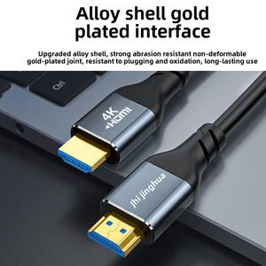 Jinghua HDTV câble haute définition 19 + 1 <span class=keywords><strong>HDMI</strong></span> 4K 60Hz 2.0 ordinateur TV projecteur câble de connexion usine en gros - Product Image 3