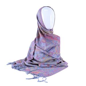 2025 imprimé cheval Pashmina écharpe épaisse bulle Jacquard cajou frangé écharpe Hijab musulman Borong <span class=keywords><strong>cachemire</strong></span> Chevron Pashmina - Product Image 3