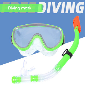 Masque de plongée pour adultes avec tuba à embout sec, étanche, anti-buée, verres en verre trempé pour sports nautiques - Product Image 2