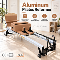 Peralatan Pilates Reformer Komersial yang Tahan Lama dan Dapat Disesuaikan dengan Pegas Kuat - Peralatan Tubuh Lengkap Berkualitas Studio