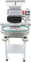 Machine à broder informatisée Entrepreneur Pro X Pr1050x avec moteur pour vêtements, casquettes, cercles de broderie, kits et ateliers d'impression