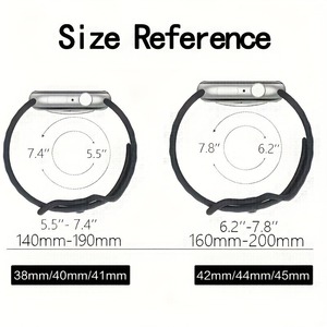 Ultra 2 Sport Correa de silicona Hidden Infinity Butterfly Broche para Apple Watch Band 3 40 41 42 44 45 49 mm Modelos compatibles SE - Product Image 6