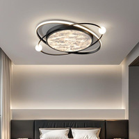 Plafonnier LED moderne en acrylique Planet Iron, design italien minimaliste, pour chambre et bureau, protection oculaire, spectre complet