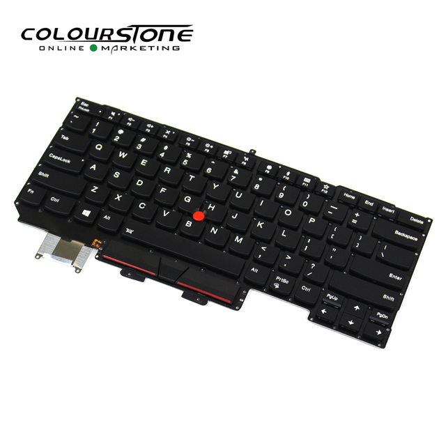 Thinkpad X1 Carbon 6th Laptop Keyboard Backlit US Layout Replacement Black