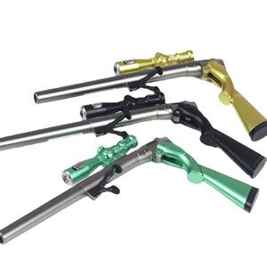 5件酷狙击枪发光中性笔男孩新颖塑料材料0.5毫米书写宽度 - Product Image 5