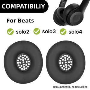 Couvre-écouteurs en silicone CORBORS pour écouteurs Solo4/<span class=keywords><strong>Solo3</strong></span>/Solo2 - Imperméables, faciles à laver, individuels - Product Image 2