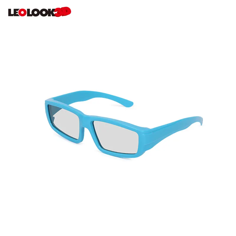 Gafas 3D de cines con lentes polarizadas pasivas de plástico de alta calidad para proyector de cine TV 3D