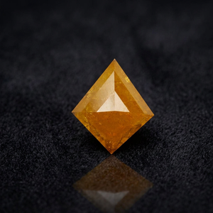 Diamante natural de sal y pimienta en forma de rombo de 1.55 ct, 9.70x8.40x3.10 mm, corte excelente, suelto para la fabricación de joyas - Product Image 3