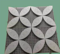 Panneau mural en aluminium perforé, motif personnalisé, revêtement de façade, design moderne pour la décoration extérieure des bâtiments de centres commerciaux et de villas
