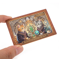 Cartes de jeu TCG holographiques personnalisées, écologiques, recyclables, imprimées recto-verso, papier 350 g/m², Shenzhou