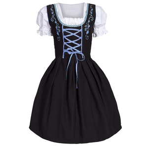 Costumi del vestito operato dal partito della cameriera della germania dell'oktoberfest della donna adulta HPC-6017 - Product Image 1