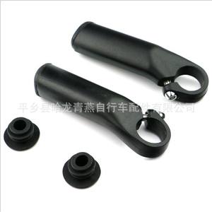 Embouts de guidon de vélo de montagne en alliage d'aluminium noir, antidérapants, cylindriques, monobloc, pour vélos de montagne - Product Image 2