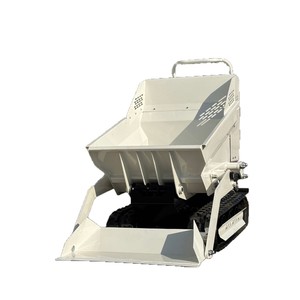 Factory Direct Sales Concrete Sandstone Brick Handling Small Hydraulic Front Unloading Crawler Dumptruck 500kg 3-in-1 Function L - Product Image 4