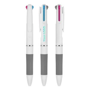 3 Colors Ink <b>Ballpoint</b> <b>Pens</b> with Custom Logo Plastic 1.0mm Tip Office/School/Gift Use - Product Image 4