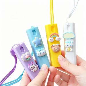 Bouteille pulvérisatrice rectangulaire colorée à motif de dessin animé, pompe de pulvérisation, pour voyage, extérieur, tonique, répulsif anti-moustiques, bain de bouche, alcool rechargeable - Product Image 6